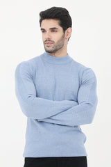 ALMAS SWEATER-LT-BLUE