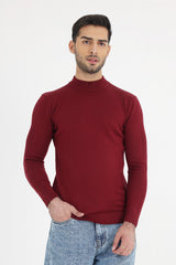 ALMAS SWEATER-MAROON