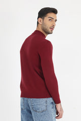 ALMAS SWEATER-MAROON