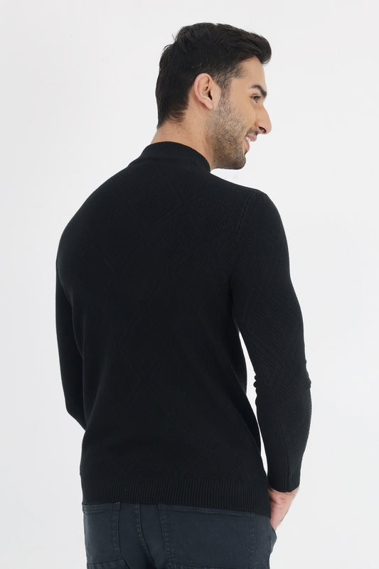 ALMAS SWEATER-BLACK