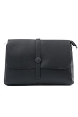 MINIMALIST CROSSBODY BAG-BLACK