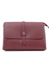 MINIMALIST CROSSBODY BAG-MAROON