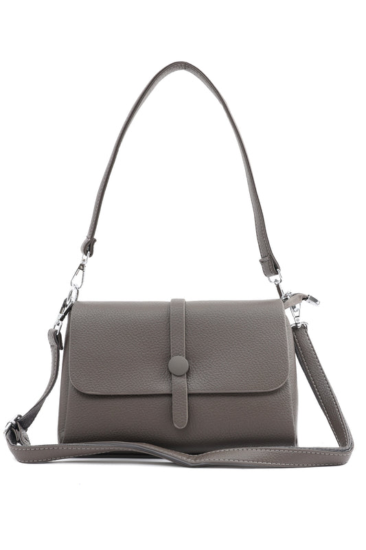 MINIMALIST CROSSBODY BAG-GREY