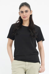 CLASSIC FIT ESSENTIAL TEE-BLACK