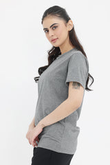 CLASSIC FIT ESSENTIAL TEE-DARK-GREY