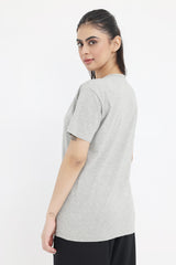 CLASSIC FIT ESSENTIAL TEE-LIGHT-GREY