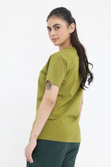 CLASSIC FIT ESSENTIAL TEE-OLIVE