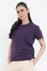 CLASSIC FIT ESSENTIAL TEE-PURPLE