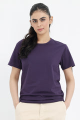 CLASSIC FIT ESSENTIAL TEE-PURPLE