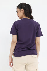 CLASSIC FIT ESSENTIAL TEE-PURPLE