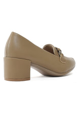 ALMAS HEEL LOAFERS-KHAKI