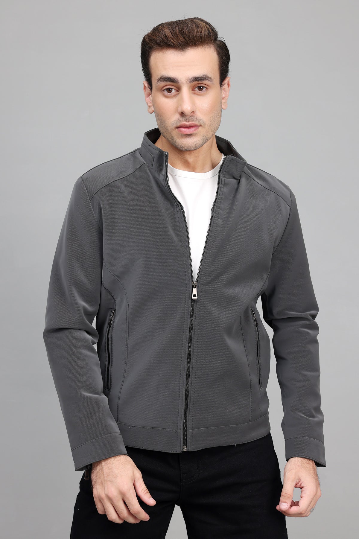 URBAN BOMBER JACKET-GREY