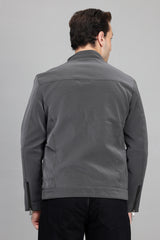 URBAN BOMBER JACKET-GREY