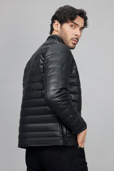 URBAN QUILTED JACKET-BLACK