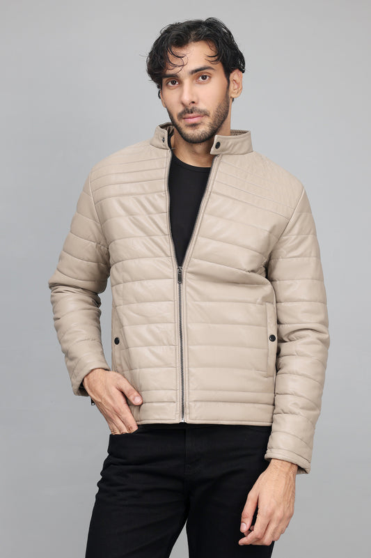 URBAN QUILTED JACKET-KHAKI