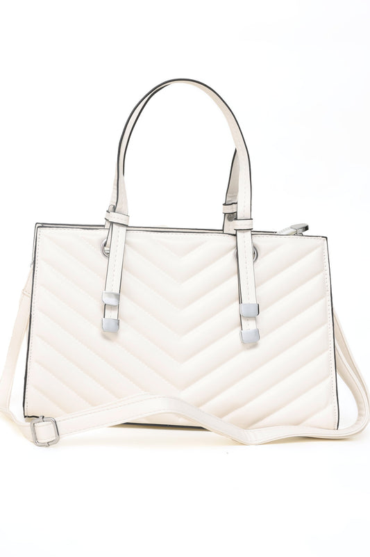 CHIC WOMEN BAG-WHITE