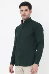 URBAN EDGE MEN'S SHIRT-DK-GREEN