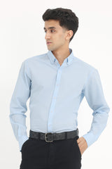 MODERN TAILORED SHIRT-SKY-BLUE