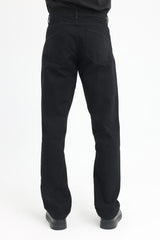 ESSENTIAL STRAIGHT-LEG DENIM-BLACK