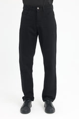 ESSENTIAL STRAIGHT-LEG DENIM-BLACK