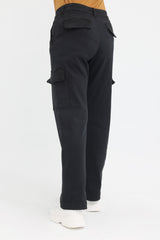 ULTIMATE UTILITY CARGO PANTS-BLACK