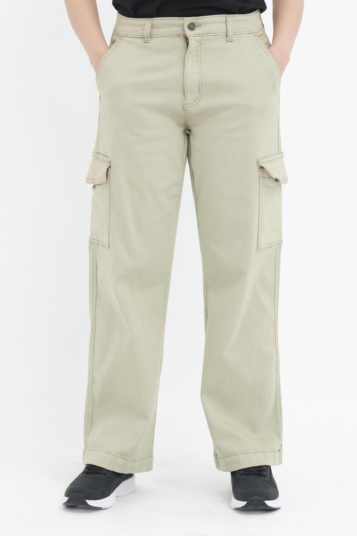 ULTIMATE UTILITY CARGO PANTS-LT-OLIVE