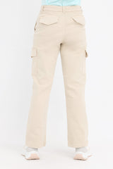 ULTIMATE UTILITY CARGO PANTS-BEIGE