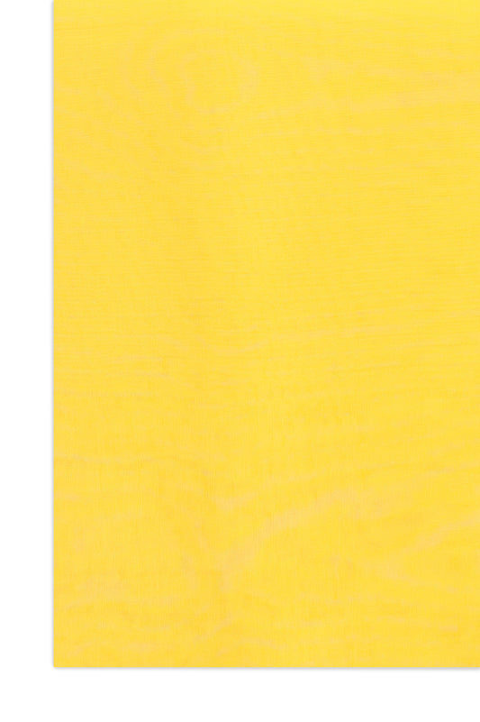 Sheer Chiffon Scarf-Yellow