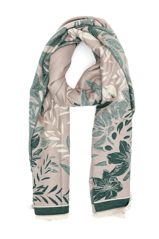 LEAFY SERENITY SCARF