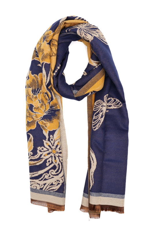 FLORAL ELEGANCE SCARF