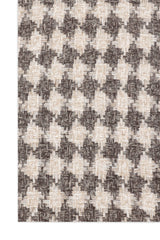 PATTERNED HOUNDSTOOTH SCARF