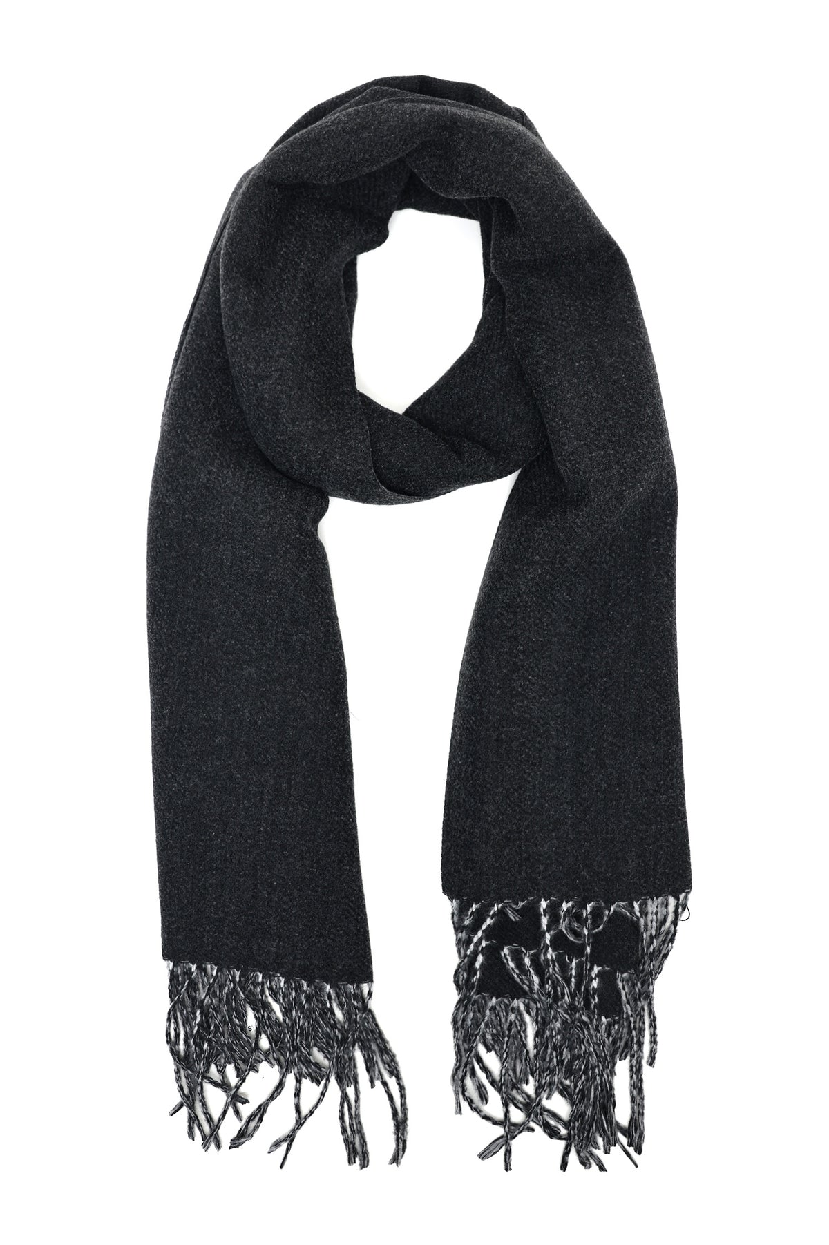 ELEGANT FRINGE SCARF