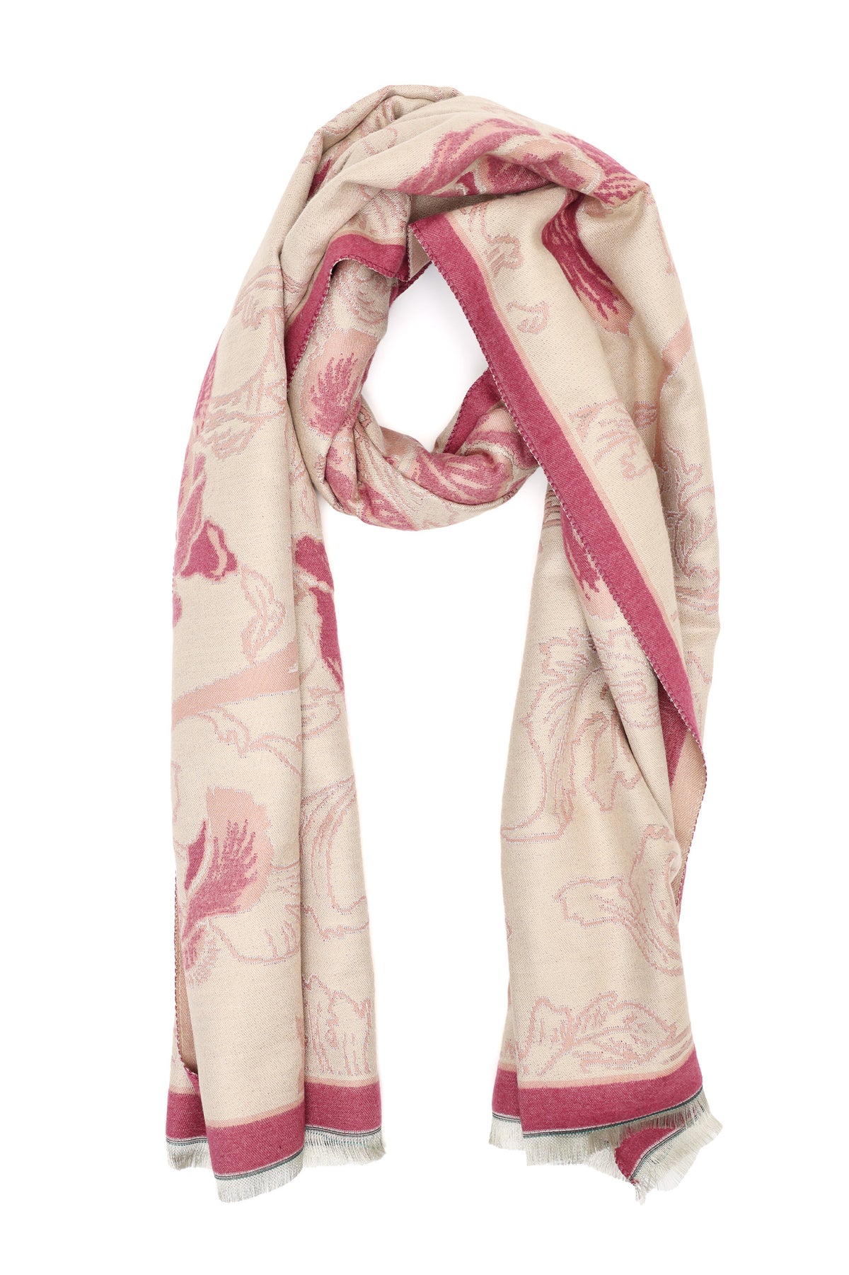 FLORAL ELEGANCE SCARF