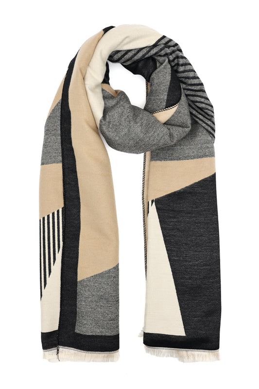 GEOMETRIC PATTERN SCARF