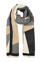 GEOMETRIC PATTERN SCARF