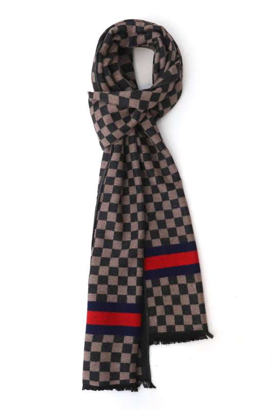 CHECKERED SCARF