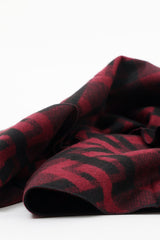 WARM STOLE-MAROON