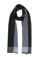 WARM STOLE-BLACK/GREY