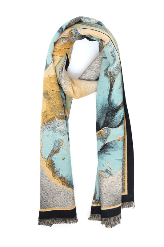 OCEAN BLOOM SCARF