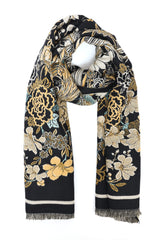 MIDNIGHT GARDEN SCARF