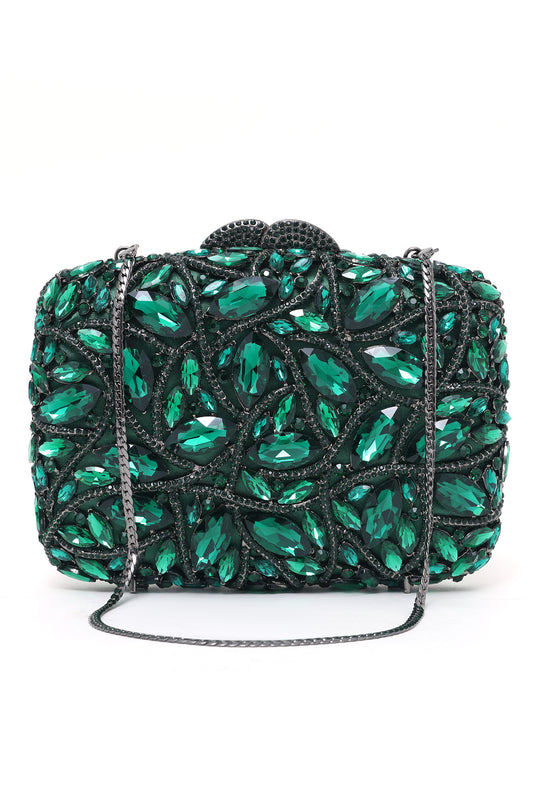 ORNATE CLUTCH-GREEN