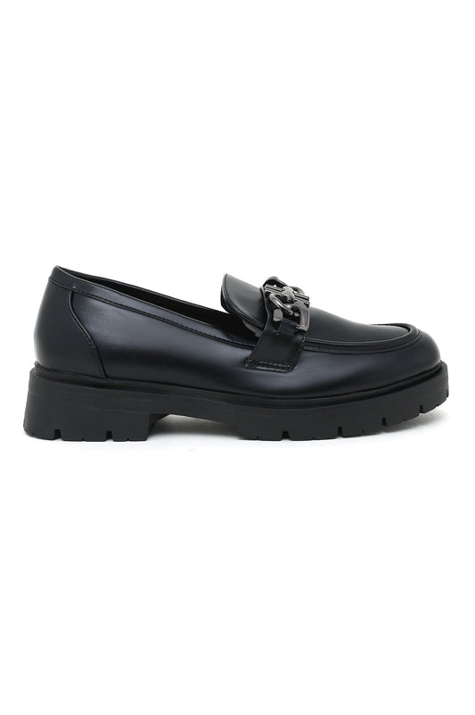 CHUNKY SLIPONS-BLACK