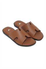 ULTRA CUTOUT COMFORT SLIDE-CAMEL