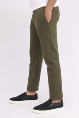 COTTON PAJAMAS-OLIVE