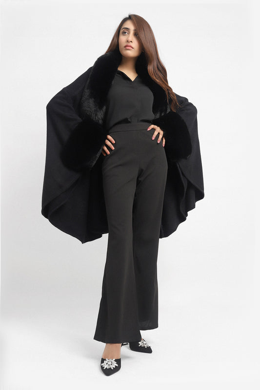 SWING CAPE-BLACK