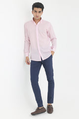 CLASSIC FIT BUTTON-UP-PINK