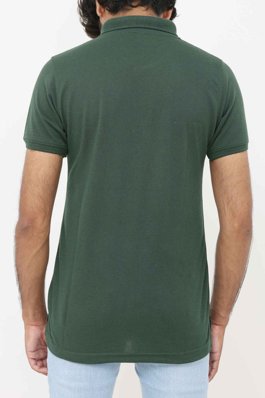 POLO T-SHIRT-GREEN