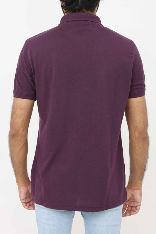 POLO T-SHIRT-PURPLE