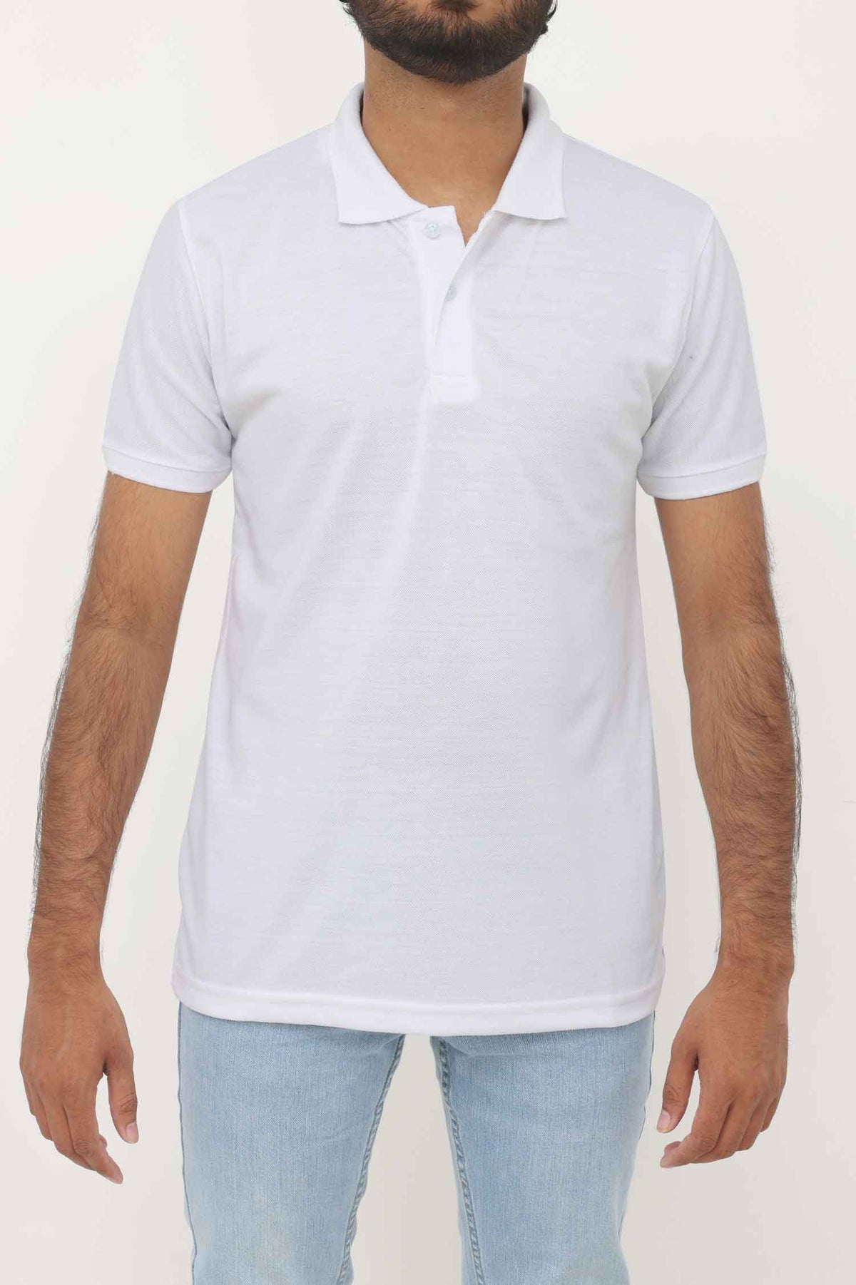 POLO T-SHIRT-WHITE