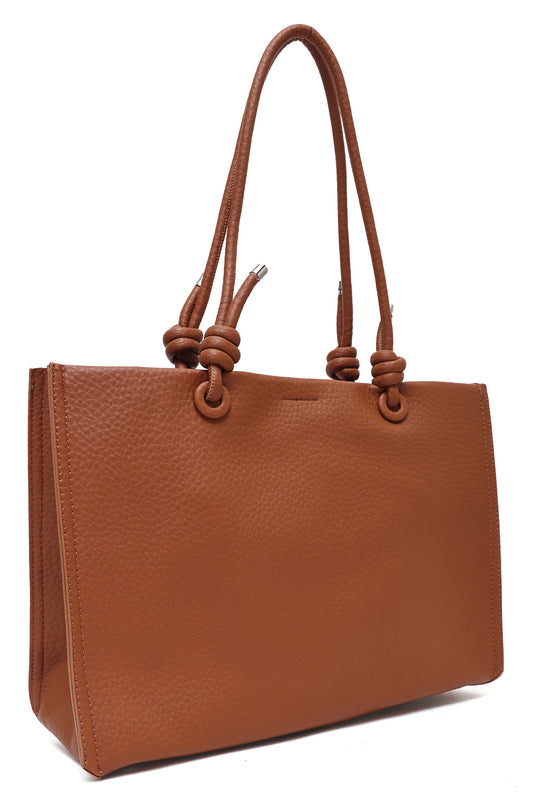 Classic Tote Bag-Brown